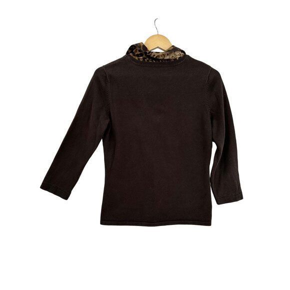 Ann Taylor Factory‎ Sweater Womens Size M Lightweight Corpcore Office Siren - Picture 2 of 10